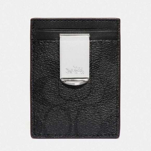 NWT COACH Boxed 3 In 1 Card Case Gift Set In Signature Canvas - Picture 3 of 13